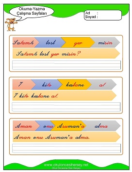 s sesi Grubu Çalışma Sayfaları